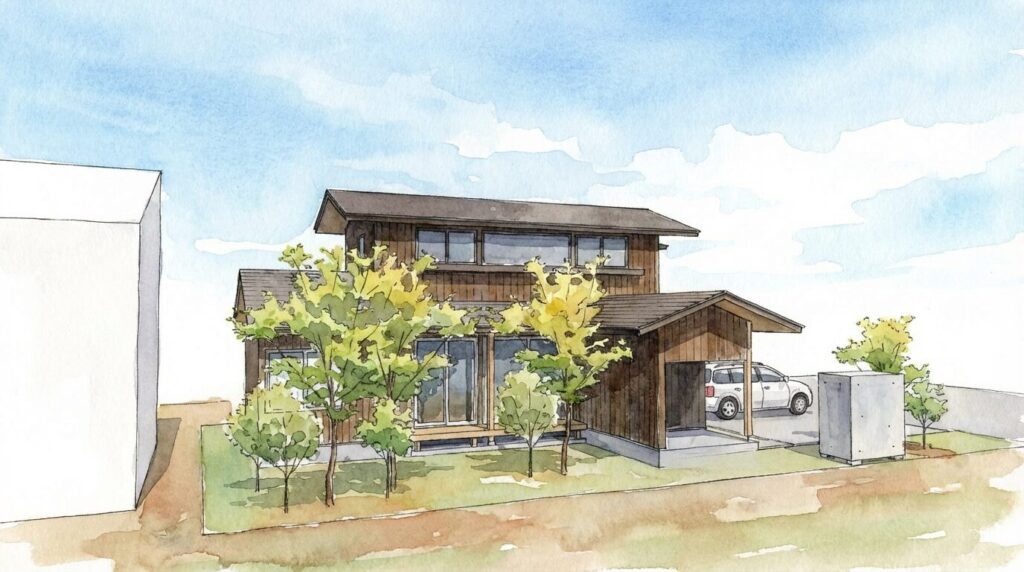 大通黄金の家_外観