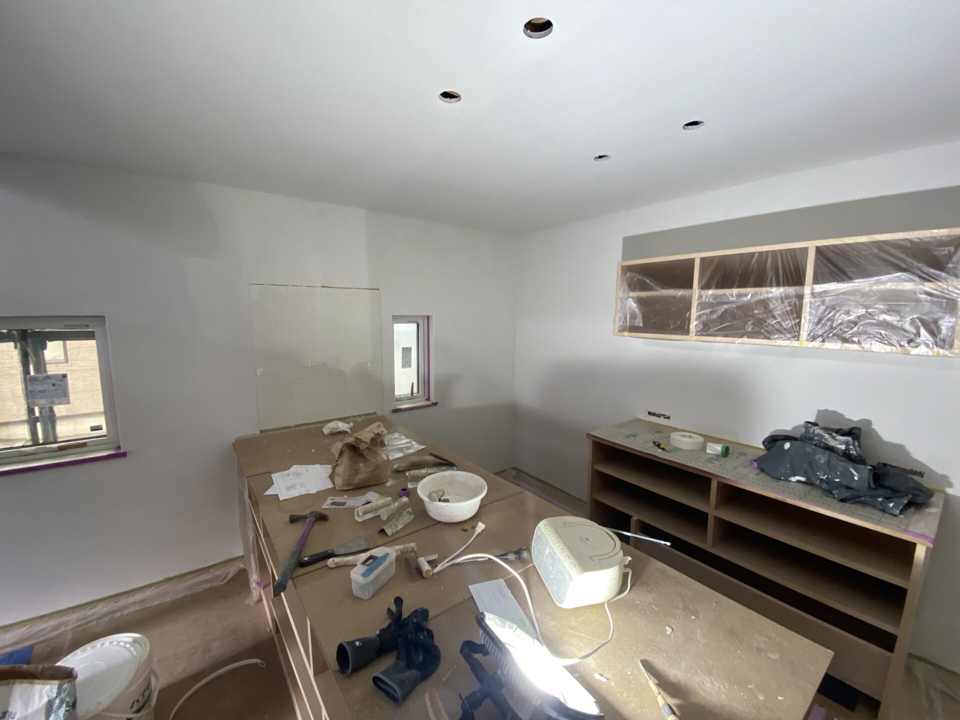 「幸栄の家」仕上げ工事