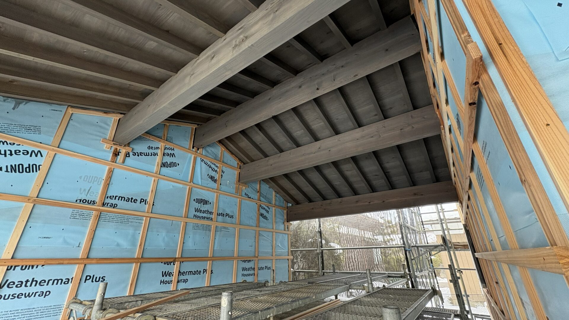 「早通の家」大工工事