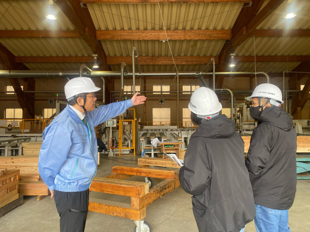 山北の製材工場_ロケハン