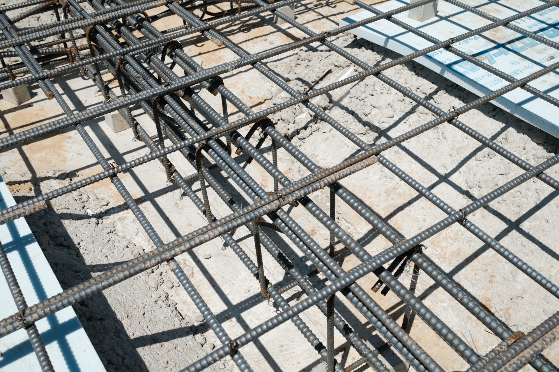 「悠日の家」　基礎配筋検査