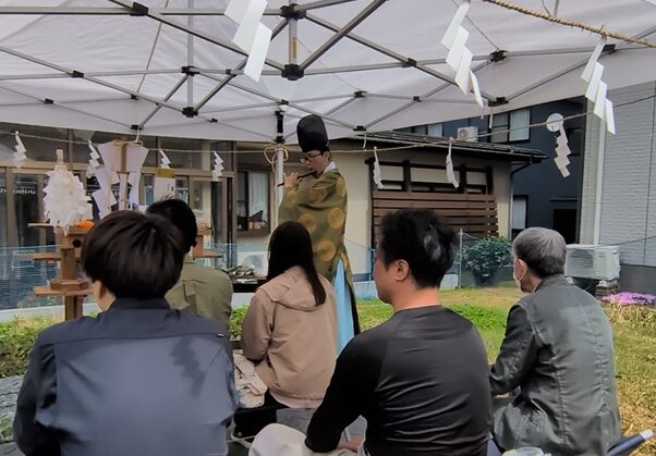 「米山台の家」地鎮祭