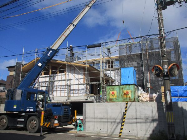 「坂井砂山の家」屋根工事
