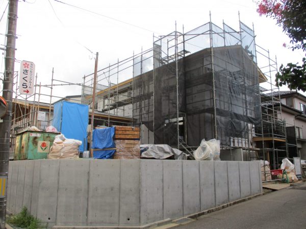 「坂井砂山の家」外壁工事