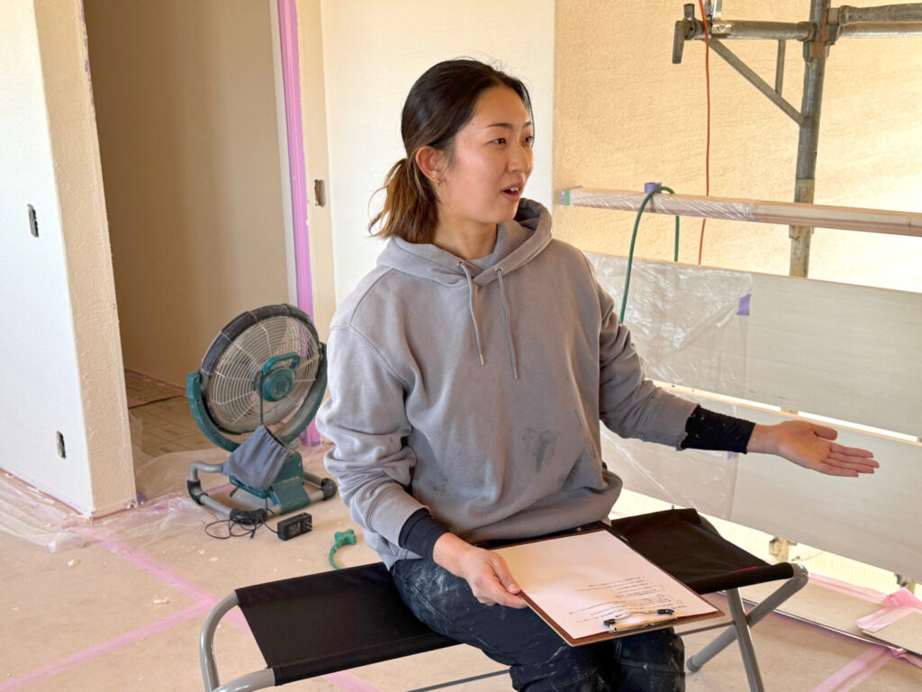 住まいをつくる人々対談_女性左官職人編
