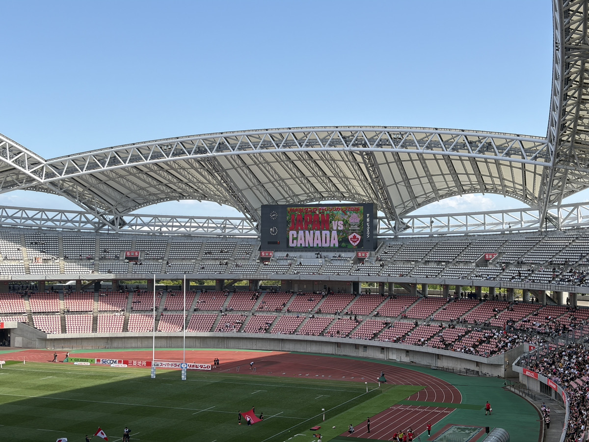 ラグビー観戦