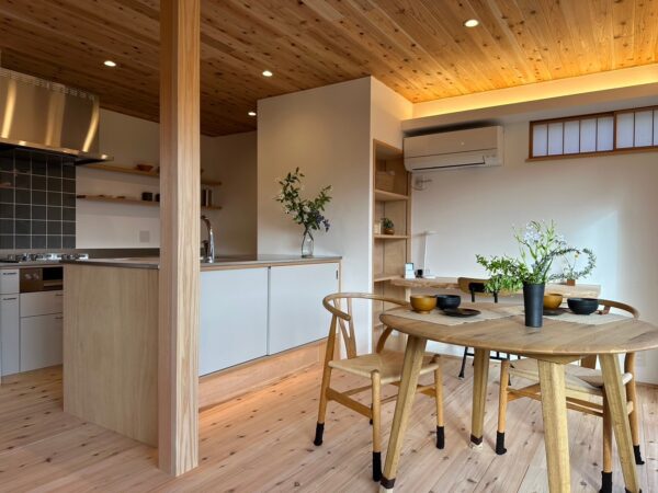 曽野木の家リビングキッチン